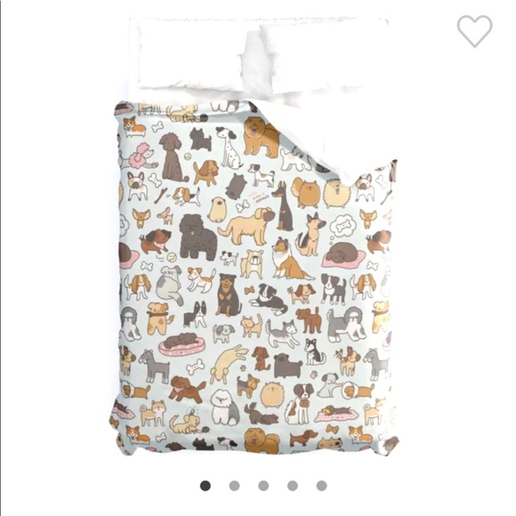 Society6 Other - Society6 KiraKira Doggy Doodle full duvet